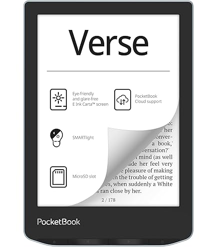 Amazon | POCKETBOOK Ebook Verse Pro Color 634 6 E-Ink Kaleido 3