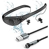 Tayogo MP3プレーヤーの防水, 8GB水泳イヤホンIPX8シリコンコーティングの音楽プレーヤー20時間再生して、音楽プレーヤー防水,水泳帽互換性があります自転車のスポーツイヤホン、黒 [並行輸入品]