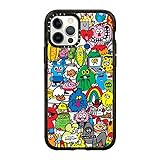 CASETiFY インパクトケース iPhone 12 Pro - Fun Friends By Jon Burgerman - クリア ブラック