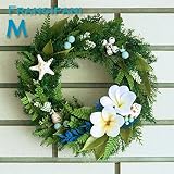 ハワイアンリース Frangipani プルメリアの誘惑-Mサイズ リース サマーリース プルメリアのリース
