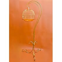 バードスタンドと鳥かごのセット 126-01036_m.jpg