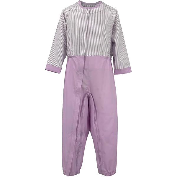 Amazon.co.jp: 2902 ろうべん対策 あんしん介護服 介護用つなぎ 夏用