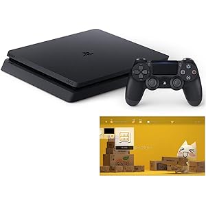 PlayStation 4 ジェット・ブラック 500GB (CUH-2200AB01) 【特典】 オリジナルカスタムテーマ (配信)