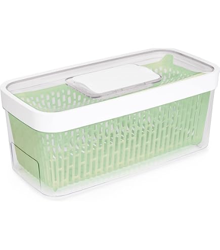 Amazon｜OXO 野菜保存容器 グリーンセーバー フードキーパー 4.7L 食洗
