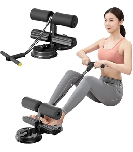 Amazon.co.jp: シットアップバー 腹筋マシーン 腹筋運動 二重吸盤付き
