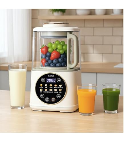 ❤️新品❤️豆乳メーカー 自動調理ポット 加熱式ミキサー 大容量 1000m Amazon | KEECOON 豆乳メーカー 自動調理ポット 加熱式ミキサー