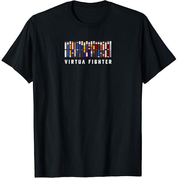 Amazon | 『バーチャファイター』シリーズロゴ Tシャツ | Tシャツ
