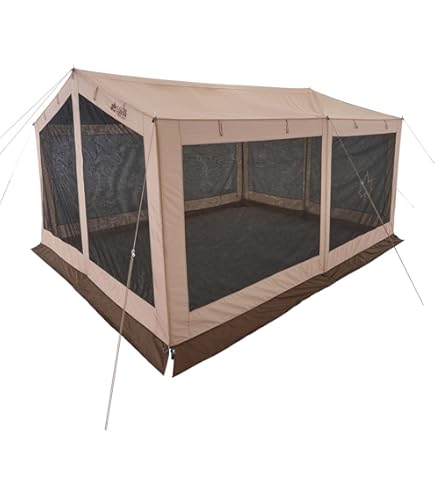 Amazon | ロゴス キャンプ テント プレミアム デビルブロックルーム EX