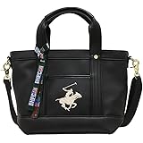 [ビバリーヒルズポロクラブ] PU ショルダーストラップ付 トートバッグ 2way BH2006N