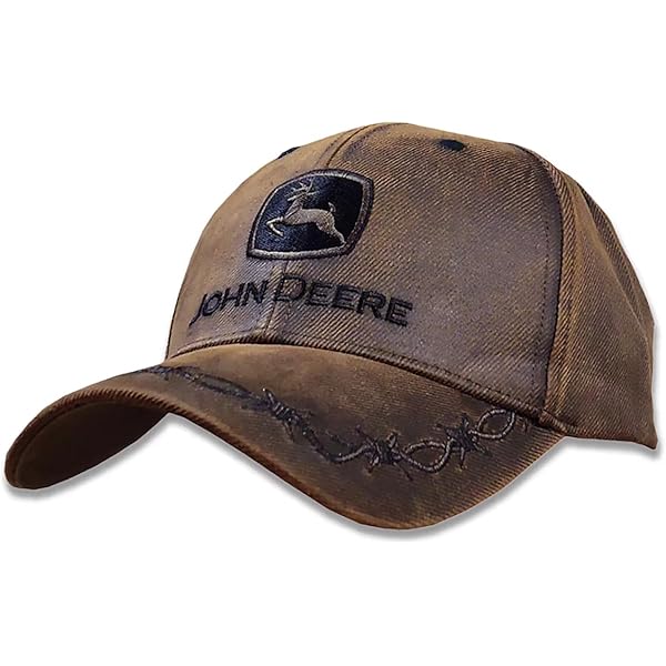 Amazon | John Deere 100 Year Anniversary Oilskin Look Patch Casual