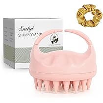 Amazon.co.jp: Sndyi スカルプブラシ 麦わら シリコン製 シャンプー