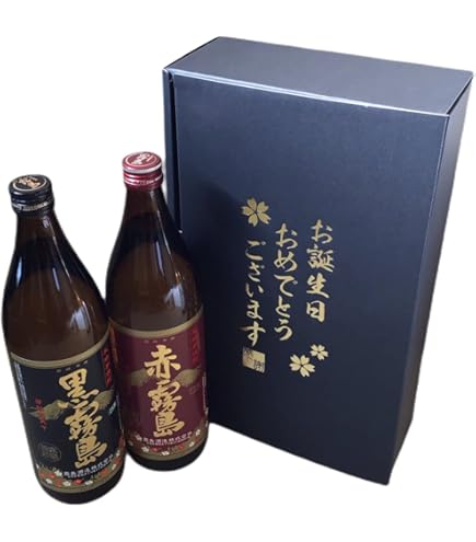 Amazon.co.jp: 赤霧島1800ml+黒霧島1800mlギフトセット : 食品
