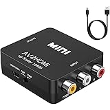 RCA to HDMI 変換コンバーター AV to HDMI 変換器 USBケーブル付きhdmiをサポートする旧式テレビネットワークセットトップボックス Xbox PS4 カーナビなど対応