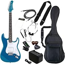 Amazon.co.jp: PhotoGenic エレキギター 初心者入門 ビギナーセット ST  