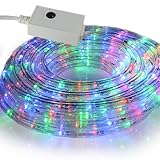 SEIKOH イルミネーションロープライト 50ｍ 4色 LED 1500球 コントローラ付 防水 IRMRM050IRMRC010