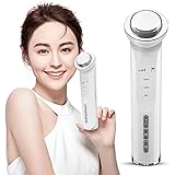 peipai 美顔器 超音波美顔器 多機能美顔器 イオン導入 イオン導出 温熱ケア アイケア 5段階調節 ギフト プレゼント