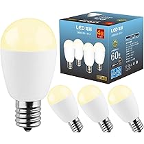 Amazon | LED電球 E17口金 ミニクリプトン形 45W~60W形相当 460lm