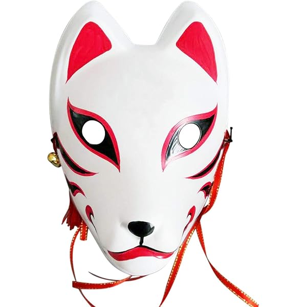 高品質　天狐マスク　ハロウィーン Amazon.co.jp: HANDON 狐面 キツネ面 きつね 仮面 和風 きつね
