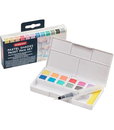 Amazon.co.jp: Derwent ダーウェント グラフィティント ペイント パン