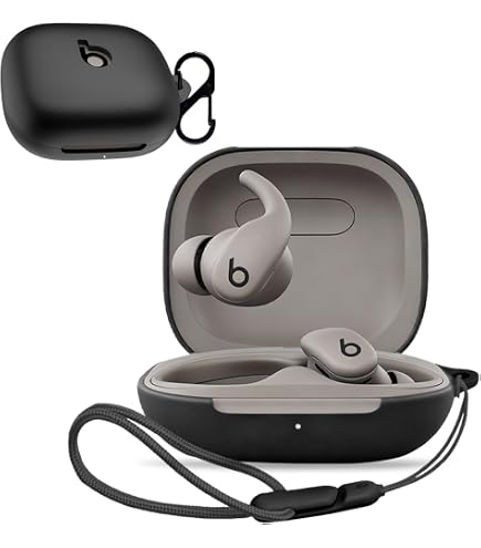 Amazon | Beats Powerbeats Fit 用 ケース TPU クリアカバー 耐衝撃 防