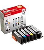 【新品未使用2セット】Canon BCI-371XL+370XL/6MPV 新品未使用2セット】Canon BCI-371XL+370XL/6MPV