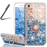 iPhone 6 ケース,iPhone 6S 流れる 液体 ケース,iPhone 6S カバー,SKYMARS iPhone 6 カバー 衝撃防止 スタンド機能式 携帯カバー 流れる フローティング 