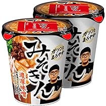 Amazon.co.jp: 【まとめ買い】みそきん 濃厚味噌ラーメン(109g)×2個