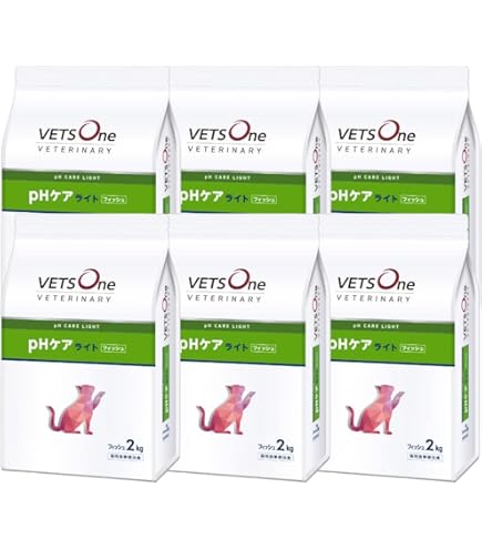 VETS One ペッツワン pHケアライト 2kg チキン 猫用食事療法食 Amazon | ベッツワンベテリナリー 猫用 pHケアライト チキン 2kg×6袋