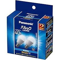 Amazon | パナソニック ミニクリプトン型 パルック LED電球 口金