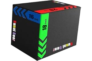 Almencla プライオボックス ソフト 30*35*40cm プライオメトリクス ボックス 昇降台 ジャンプ台 ステップ台 跳び箱 3in1 体幹 トレーニング ジャンピングエクササイズ器具 室内 トレーニング ステップアップボックス トレーニンググッズ