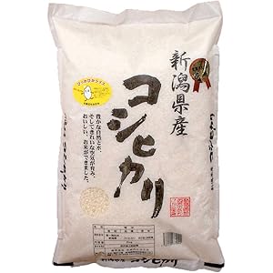 《令和元年新米》【受注精米】令和元年産新潟県産コシヒカリ 5kg (精米)