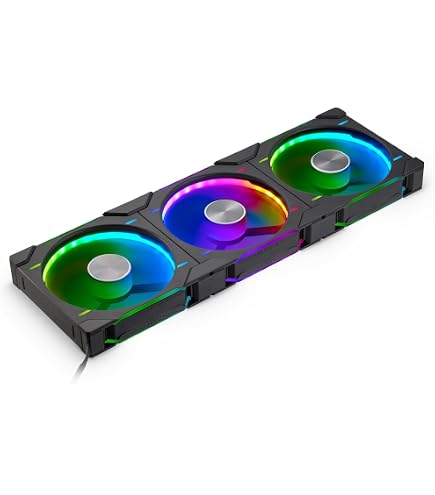 Amazon.co.jp: Phanteks D30-140 DRGB PWMファン 3パック、逆風モデル