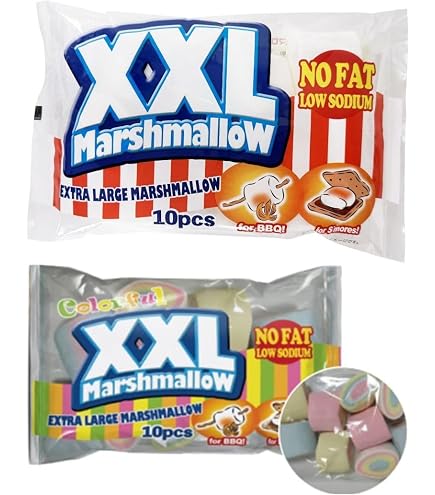 Amazon.co.jp: アンディ XXL マシュマロ 10個入 PSJBOX ジャンボサイズ