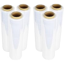 Amazon | ストレッチフィルム 500mm×300m 15μ 相当品 厚み 12μ 強化