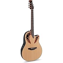 Amazon | Ovation Celebrity CE44-4-G Natural エレアコギター
