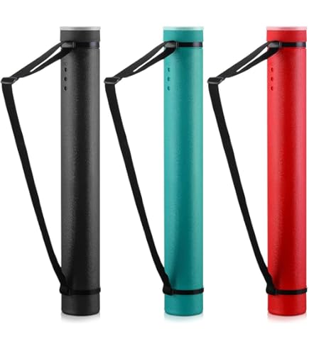Rockible 2.36 Inch Inner Diameter Poster Tubes Postal Tube For Art Prints Art Shipping Storage Container, 90cm - View #3
