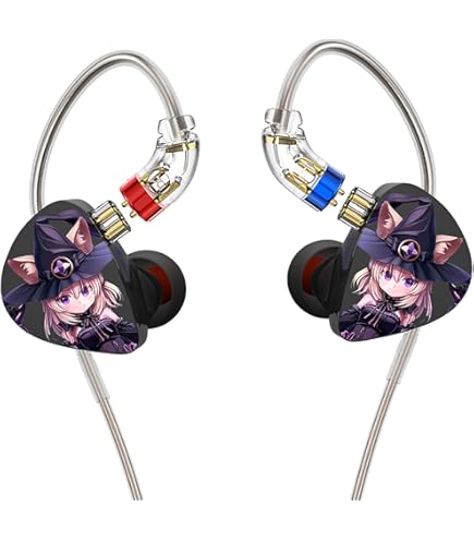 Amazon.co.jp: CVJ Nightelf （人物）イヤホン 有線 IEM カナル