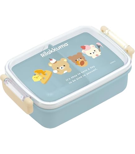 Amazon.co.jp: OSK 弁当箱 ランチボックス リラックマ 500ml [仕切付/4