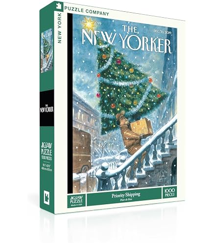 The New Yorker 1000ピースジグソーパズル Amazon | New York Puzzle Company - New Yorker Bookopolis - 1000
