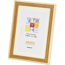 Amazon.co.jp: KING フォトフレーム 4切・6切兼用 ナチュラル 4切/6切