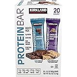 カークランドシグネチャープロテインバーバラエティパック2.12 オンス (20 カウント) Kirkland Signature Protein Bars Variety Pack 2.12oz (20-count)