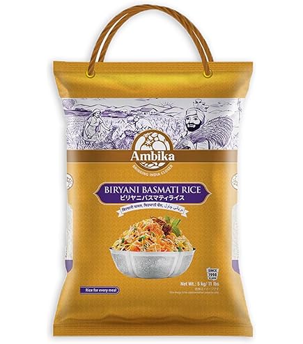 Amazon.co.jp: Ambika Rozana Basmati Rice, Basmati Rice, Made in