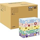エリエール 箱ティシュー i:na(イーナ) 150組×60箱(5箱×12パック) 【ケース販売】