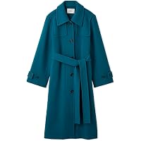 Amazon | [ミラオーウェン] ウールカシミヤショート丈ピーコート