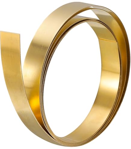 Amazon.co.jp: Tandefio 真鍮シート 12インチ x 6インチ、厚さ14ゲージ