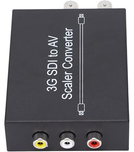 Amazon.co.jp: Wiistar 3G SDI - AVコンバーター BNCからRCAオーディオ