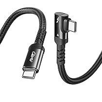 Amazon.co.jp: Thunderbolt 4 ケーブル ブラック 0.3m 240W急速充電 8K