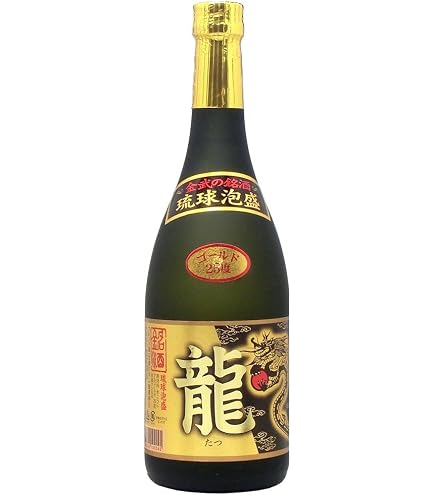 Amazon.co.jp: 泡盛龍 鍾乳洞貯蔵古酒 1988年製造40度 720ml (有)金武