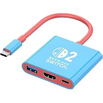 Amazon.co.jp: Switch 2 ドック 「21.0.0」対応 テレビ接続出力 直接に