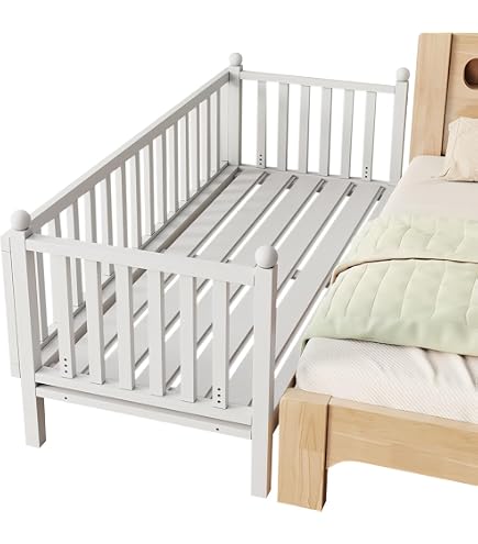 Amazon.co.jp: Duojidianzi 木製折りたたみ式ベッド 幼児用ベビー